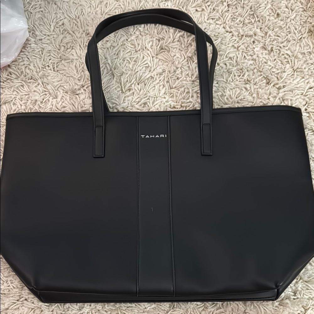 Tahari Black Tote Bag